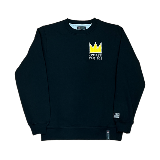 LES™ Embroidery Crown Crewneck